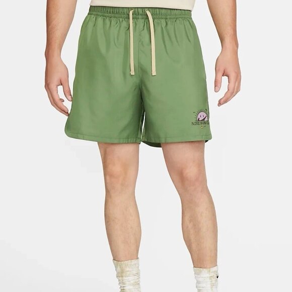 Nike Sun Club Green Activewear Drawstring Polyester Gym Shorts Size Small - Picture 8 of 8